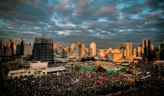 Protest Sao Paulo
