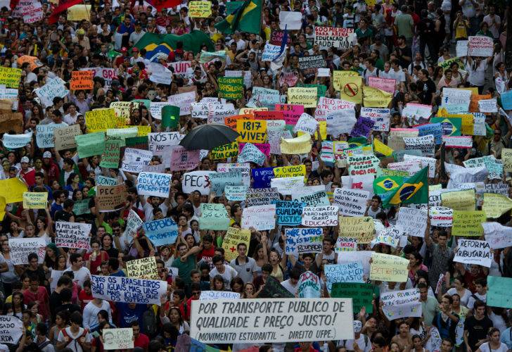 Sao PAulo Protests