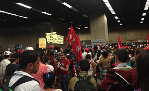 Protest in Palmas