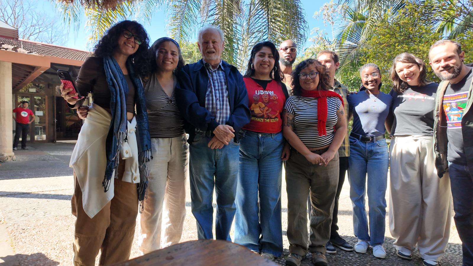US/Puerto Rico Delegation with Joao Pedro Stedile